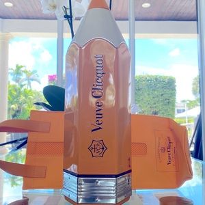 Verve clicquot pencil case and bag